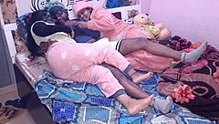 Friends Pregnant Wife and Step Sister in Threesome Scene