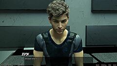 Shy Emo Girl In Space Needs Help With Her Huge Tits