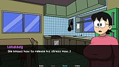Hentai game with Milf and cock: Dickmon part 2