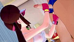 Mei rosa visits the nurse in her sporty attire
