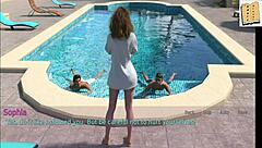 A Wife And Stepmother Play Game With Teen 18+