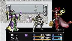 Amiga do príncipe estava fazendo alguma coisa debaixo do balcão do tarado - ntr sisters - ciella & luciella - parte 8