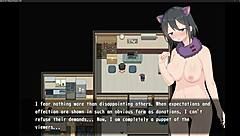 Magical Girl Engages in Detailed Fingering and Masturbation in Anime Game