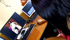 natural bigtits secretary fucked hard at office