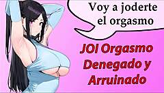 ladyboy joi until you cum in spanish