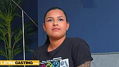 Latina Casting Naughty Curvy Babe Railed Rough by Agent