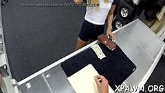 Babe shows her skills in non-professional scene