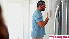 Katie Kush teases stepdad to empty in her panties