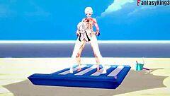 Arlecchino Fucking Bikini Sex On The Beach 2 Genshin Impact Watch Full Fantasyking3