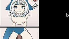 Costplayer Fucks Sharkgirl in 3D Anime Creampie