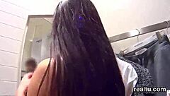 Hardcore POV video of a Czech teen's seduction