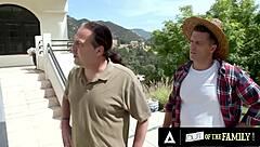 Emily Feels Shocked Sucking Burglar's Cock in the Shop