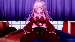 Dlaldn Cowgirl Compilation - Squirting and Creampie in Wild Anime Action!