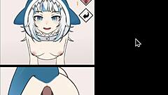 Costplayer Fucks Sharkgirl in 3D Anime Creampie