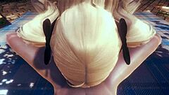 Yo, wanna see Fischl's POV blowjob with cum on face in Genshin hentai?