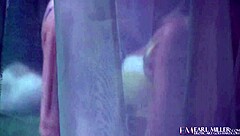 Brett Rossi's amazing hairless pussy gets licked and fingered in this video