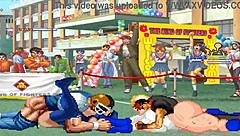 hentai mugen brian meets power girl and raven