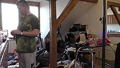 Hot Amateur Teen Cosplays Rabbit Girl Cheerleader At Costume Party