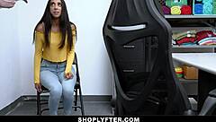 kiarra kai, want to see her deepthroat the burglar's cock?