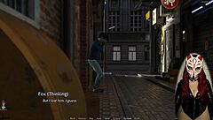 Gamer Girl Plays Porn Game Outdoors