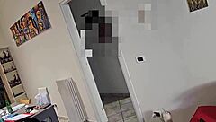 He fucks his naked neighbor in the garden.