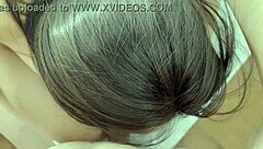 Intense passion builds as he fucks the blonde and brunette's ass in a wild threesome