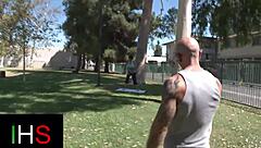 Tall girl enjoying pussy fucking with cumshot