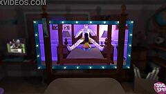 Horny Brunette Deepthroats Big Cock