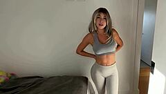 Horny step sister gets her tight pussy fucked hard