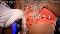 I notice my friend's hard cock through his underwear during our webcam session