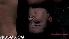 Gagged Girl Gets Clit Pleasured in Bondage Game