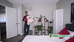 stepdad, you've been stood up and are lonely, let me give you a blowjob - fiona frost and addis fouche