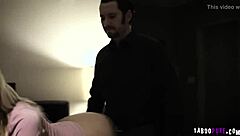 busty blonde lesbian milf seduced by her teen 18+ asian friend for a wet fuck - clara trinity kendra james