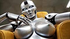 POV AI porn: Advanced sex bot gets filled up