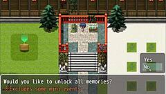 Strangers Boldly Masturbate Over Tanned Natsuki's Plump Hot Body in Hentai Game Ep 5!