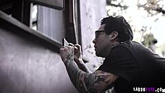 Kenna James relaxes with a gentle touch