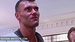 i joined the hardcore orgy at russian institute with staff and students