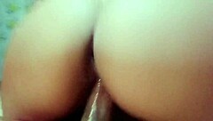 The girl next door enjoys riding her friend’s cock while she is working