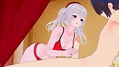 Kashima and Atlanta in steamy 3D animated hentai action