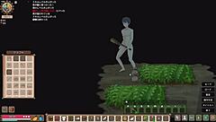 Real-life play in the anime Mad Island: Survival and sex with a girl