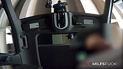 Young MILF Crystal Taylor bangs huge toy and big dick on camera for wild action