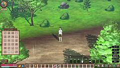 Real-life play in the anime Mad Island: Survival and sex with a girl