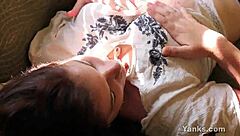 Yanks Chunky Sequoia Masturbates Her Hairy Snatch in Stunning HD Solo