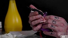 Roping, Spanking, and Ass Fucking in Studio Gives Kayla Green Intense Orgasms