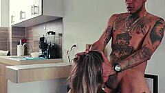Young Latina housewife gets nailed by her stepson