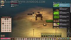 Real-life play in the anime Mad Island: Survival and sex with a girl