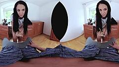 Spanish Haircut With Ethnic Latina Brunette