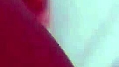 blonde milf masturbates with fake dick but he gives finger job