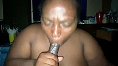 bbw sucks my dick all day, she got mad when i cum lmao