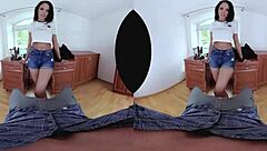 Spanish Haircut With Ethnic Latina Brunette